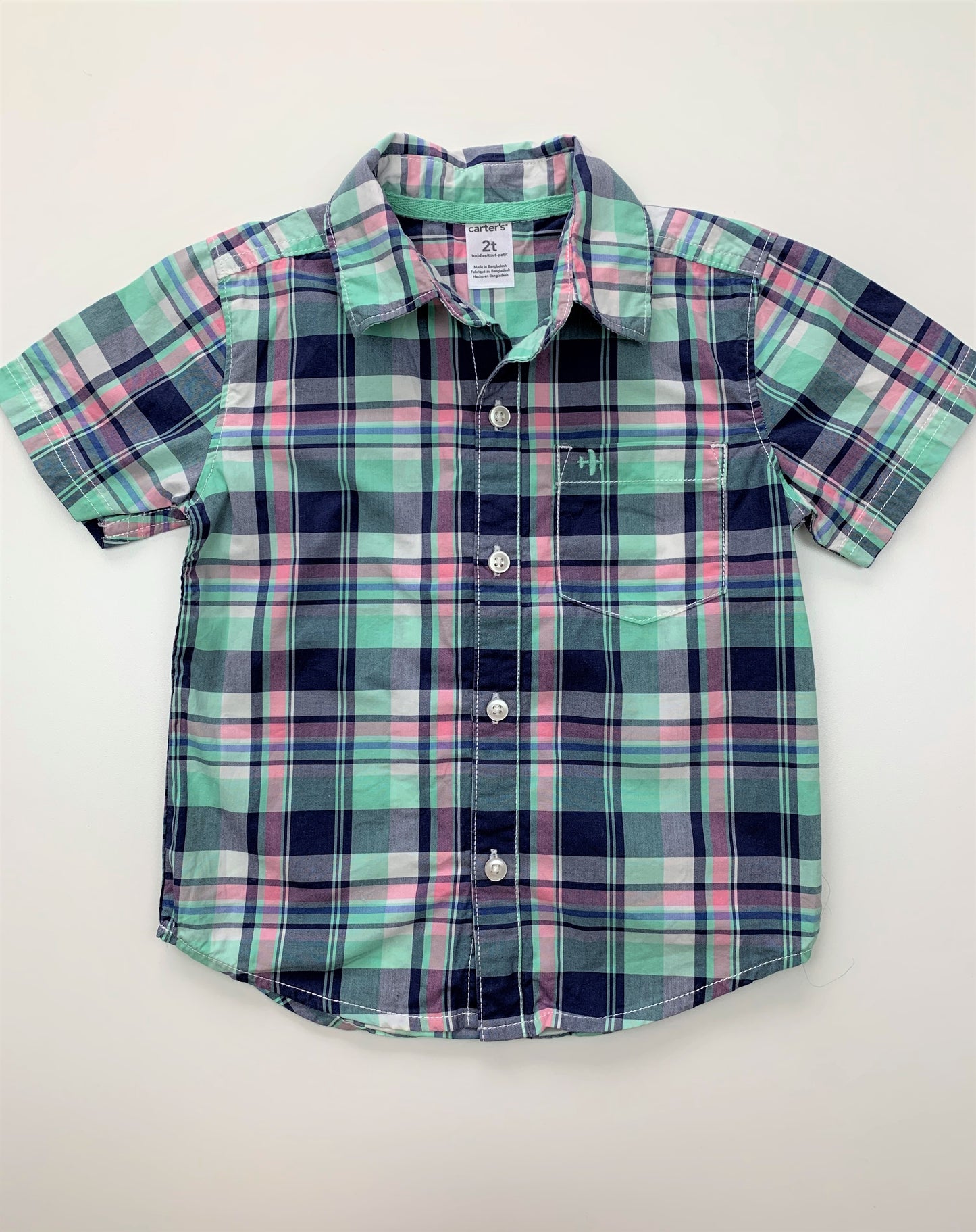 Camisa Xadrez Carters