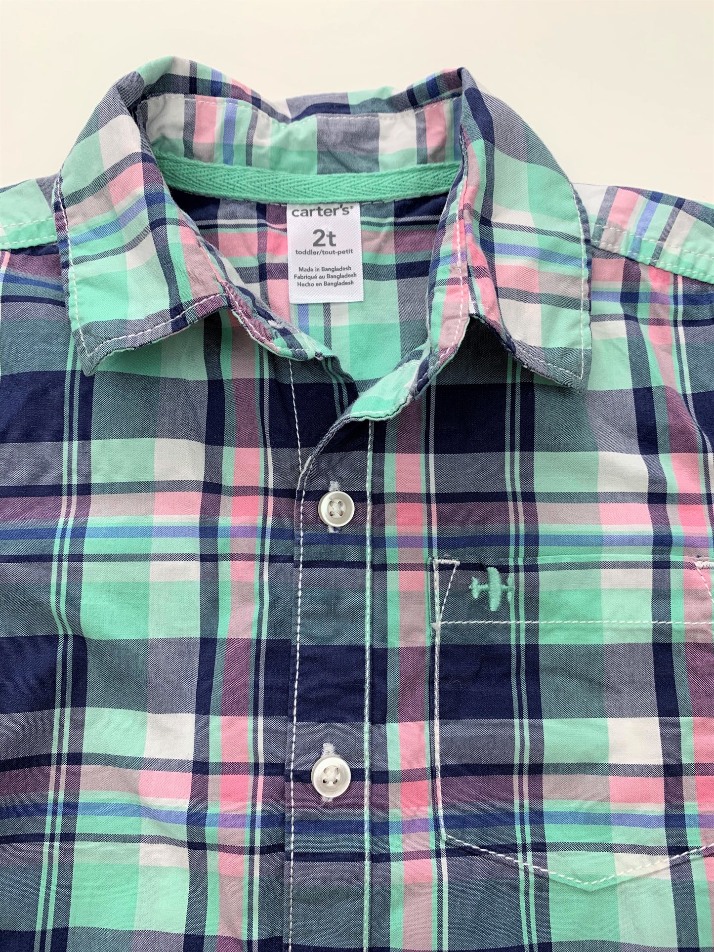 Camisa Xadrez Carters