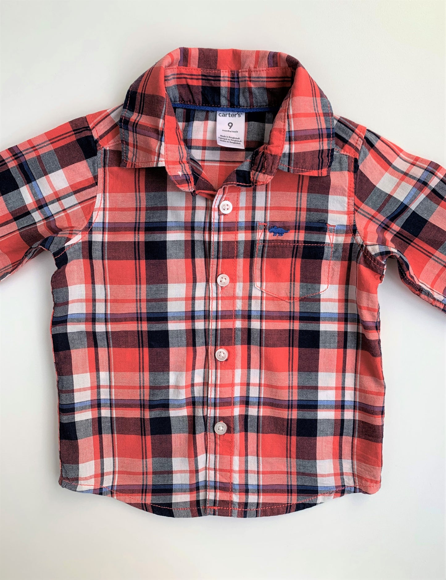 Camisa Xadrez Carters