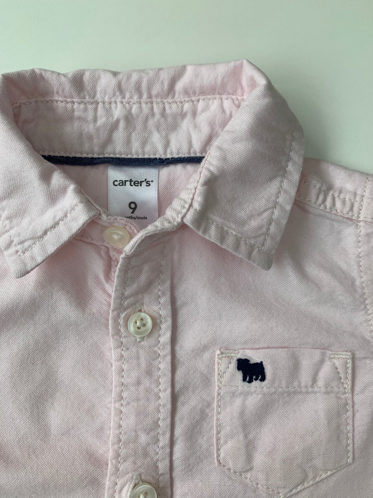 Camisa Rosa Carters