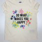 Camiseta Flores
