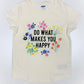 Camiseta Flores