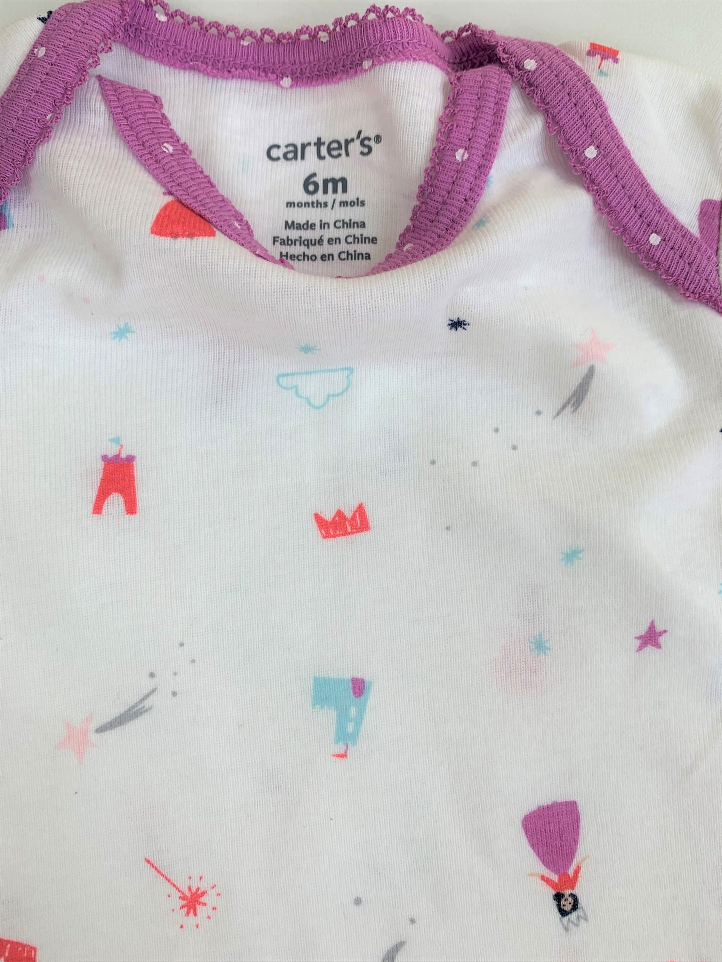 Conjunto Princesa Carters (NOVO)